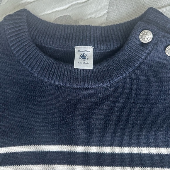 Boys strip cardigan. - Picture 2 of 4